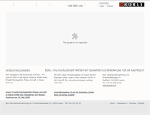Tablet Screenshot of buerli.ch